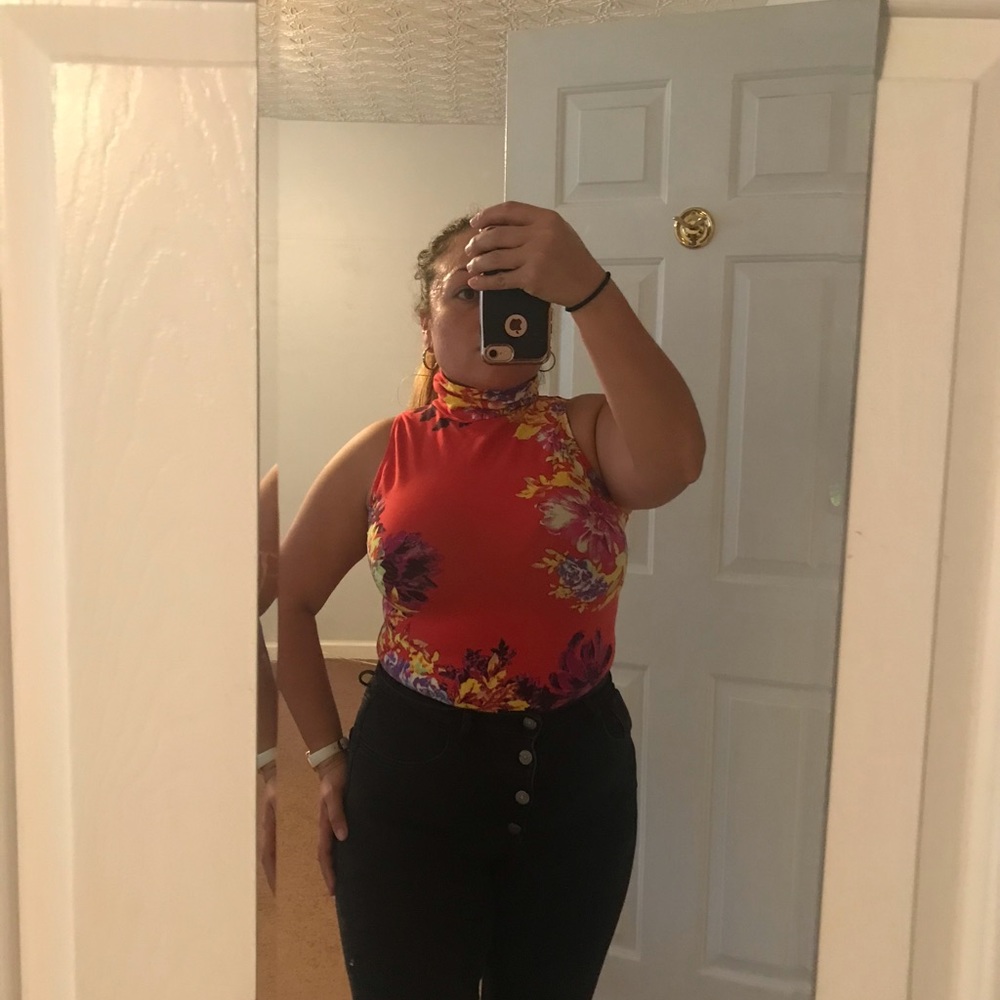 SZ LG ONLY NEW Free people thong bodysuit - Picture 5 of 5